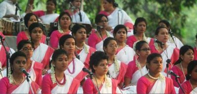 রমনায় ছায়ানটের বর্ষবরণ