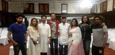 পহেলা বৈশাখ নৈশভোজে ফারুকী, ইরফান, তিশা, অর্ণব প্রমুখ।