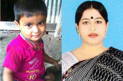 নিহত শিশু হাফিজুর ও ঘাতক বাড়িওয়ালি নুপুর