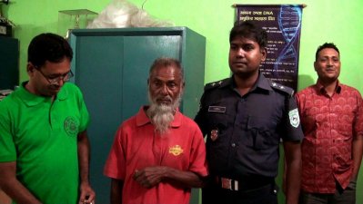 পুলিশি হেফাজতে ধর্ষক কাউমুল (৫৫)