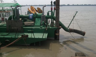 ড্রেজিং মেশিন, মংলা, খুলনা