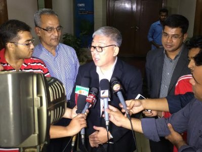 ফিফা ও এএফসি প্রতিনিধি সি মুন ইয়ং 