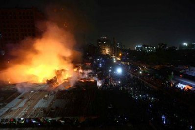 কাওরান বাজারে মার্কেটে আগুন