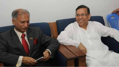 সংবর্ধনা অনুষ্ঠানে ঢাবি উপাচার্য ও আইনমন্ত্রী