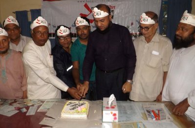 প্রবল বৃষ্টির মধ্যেও ঠাকুরগাঁওয়ে বাংলা ট্রিবিউনের দ্বিতীয় বর্ষপূর্তি পালিত