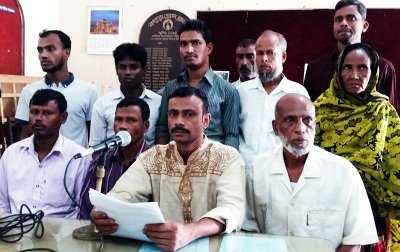 সংবাদ সম্মেলনে রায়হান ইসলাম