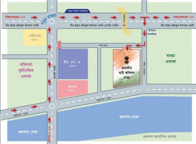 ভিসা ক্যাম্পের ম্যাপ