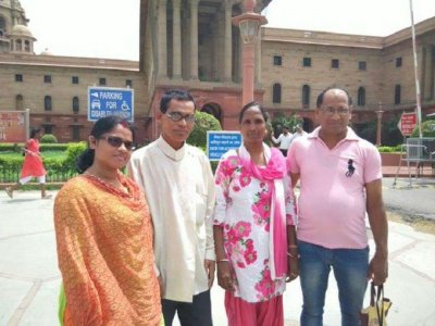 সনুর বাবা ও মায়ের সঙ্গে মুসা