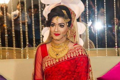 মাহি। ছবি সাজ্জাদ হোসেন