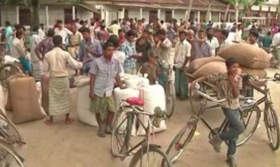 রংপুরের ধানের বাজার