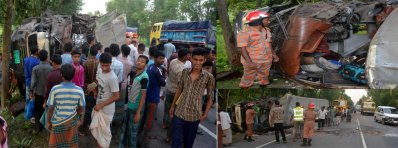 সিরাজগঞ্জে সড়ক দুর্ঘটনা