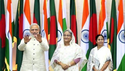 গত বছর নরেন্দ্র মোদির বাংলাদেশ সফরে ব্রিজটির ভিত্তিপ্রস্তর স্থাপন করা হয়