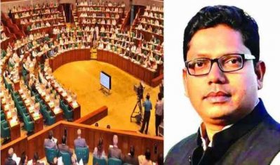 সংসদে জুনায়েদ আহমেদ পলক