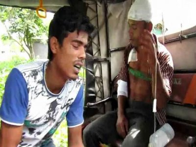 সংঘর্ষে আহত কয়েকজন