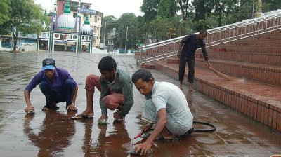 সিলেটে ঈদের জামাতের জন্য পুলিশের পাশাপাশি স্বেচ্ছাসেবক দল গঠন