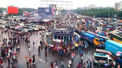 ঢাকা-টাঙ্গাইল মহাসড়কে দীর্ঘ যানজট, ঘরমুখো যাত্রীদের দুর্ভোগ
