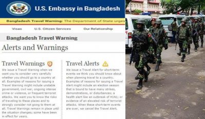 ‘ট্রাভেল ওয়ার্নিং’ দিয়ে কী বোঝাতে চায় যুক্তরাষ্ট্র?