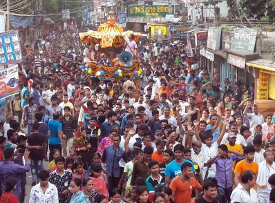 ব্রাহ্মণবাড়িয়ায় উল্টো রথযাত্রা