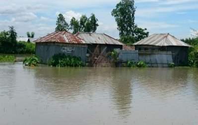 তিস্তার পানি ফের বিপদসীমার ওপরে, ভাসছে ১০ হাজার পরিবার