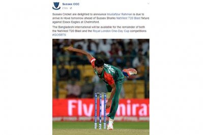 মুস্তাফিজকে পেয়ে উচ্ছ্বসিত সাসেক্স