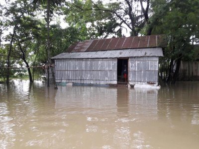 সুনামগঞ্জের তিন উপজেলায় বন্যা পরিস্থিতির অবনতি