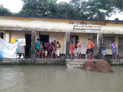 সুনামগঞ্জের তিন উপজেলায় বন্যা পরিস্থিতির অবনতি