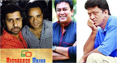 বাঁদিক থেকে- রাজ-অলিক, জাহিদ-গাজী রাকায়েত।