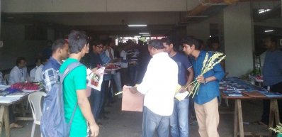 চলছে নির্বাচন, জমজমাট শিল্পকলা একাডেমি।