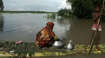 কুড়িগ্রামে বন্যা পরিস্থিতির আরও অবনতি: ত্রাণ না পাওয়ার অভিযোগ