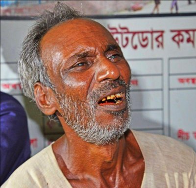 নিহত শিশু সাগর বর্মণের বাবা রতন বর্মণ
