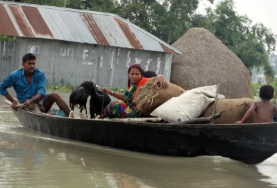 মানিকগঞ্জে বন্যা পরিস্তিতি