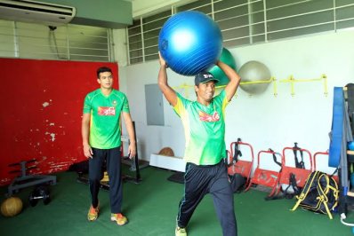 রুবেলের আপাতত লক্ষ্য ফিটনেসের উন্নতি