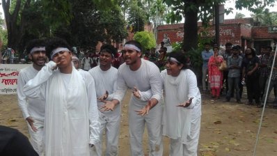 জাবিতে পালিত হচ্ছে খুনি ও ধর্ষক প্রতিরোধ দিবস