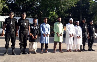 হাজারীবাগ থেকে গ্রেফতার হওয়া নতুন জঙ্গি সংগঠন আল আনসারের সদস্যরা