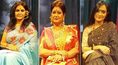 সামিনা চৌধুরী, রুমানা ইসলাম ও সুমনা হক