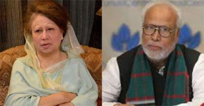 খালেদা জিয়া ও কাদের সিদ্দিকী