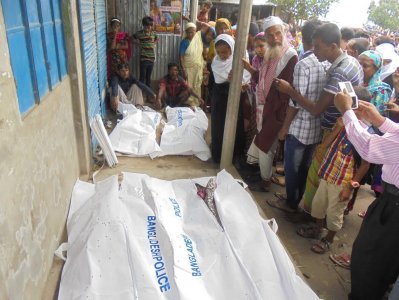 রাজবাড়ীর ট্রলার ডুবির ঘটনায় নিহতদের পাঁচজনের লাশ
