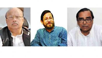 মোহাম্মদ নাসিম, আসাদুজ্জামান নূর, রাশেদ খান মেনন