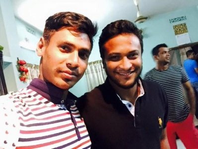 মুস্তাফিজের জন্য সাকিবের শুভকামনা