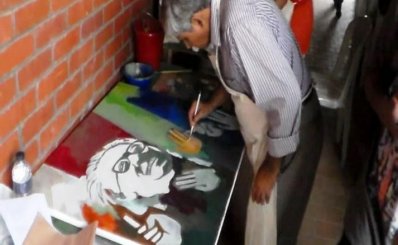 বঙ্গবন্ধুর সমাধিসৌধে শিল্পীদের আর্ট ক্যাম্প