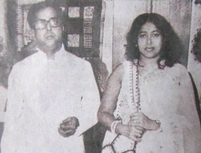 প্রণব মুখার্জি ও শুভ্রা মুখার্জি