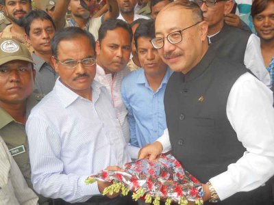বেনাপোলে ভারতীয় হাইকমিশনার
