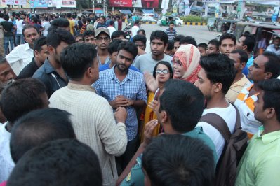 খুলনায় সুন্দরবন রক্ষা আন্দোলনে পুলিশের বাধা