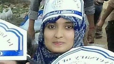 দগ্ধ শিক্ষার্থী নিশা