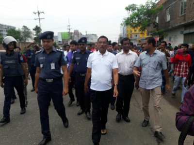 গাজীপুরে সেতুমন্ত্রী ওবায়দুল কাদের