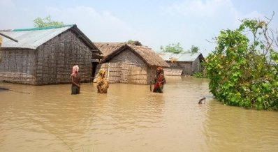চাঁপাইনবাবগঞ্জে নিম্নাঞ্চল প্লাবিত