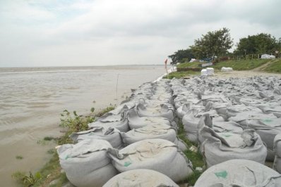 রাজশাহীতে বাড়ছে পদ্মার পানি