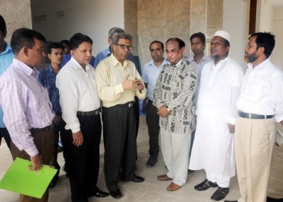 তেজষ্ক্রিয়তা পরীক্ষা ও পরিবীক্ষণ গবেষণাগার পরিদর্শনে আমানুল্লাহ এমপি