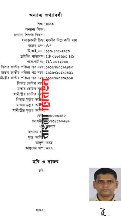 এনএ আইডি ২