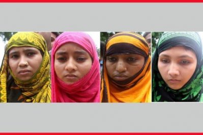 গত ২৪ জুলাই সিরাজগঞ্জ শহর থেকে গ্রেফতার জেএমবির চার নারী সদস্য